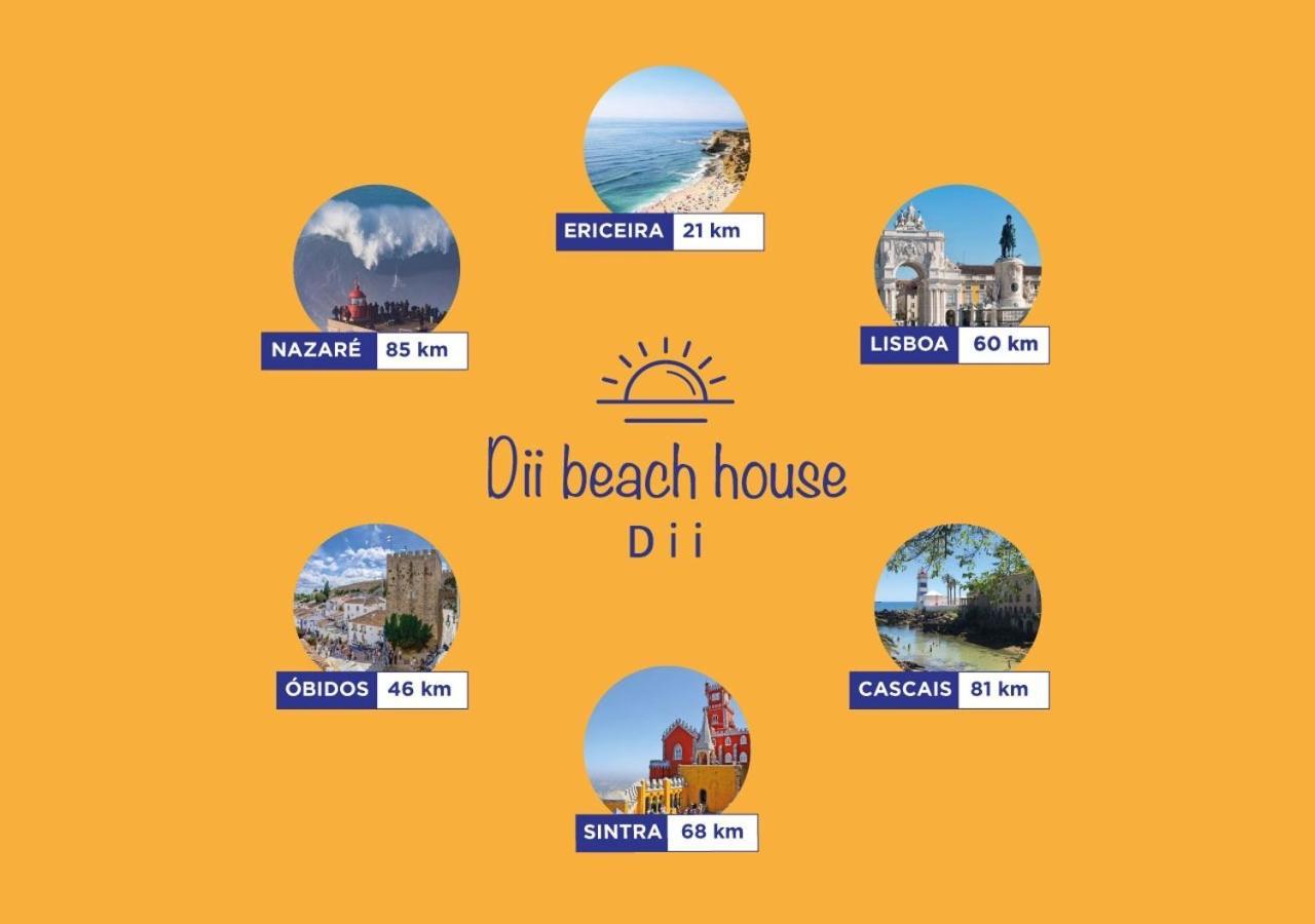 Dii Beach House - Moradia Bi-Familiar Com Piscina Aquecida Torres Vedras Exterior foto